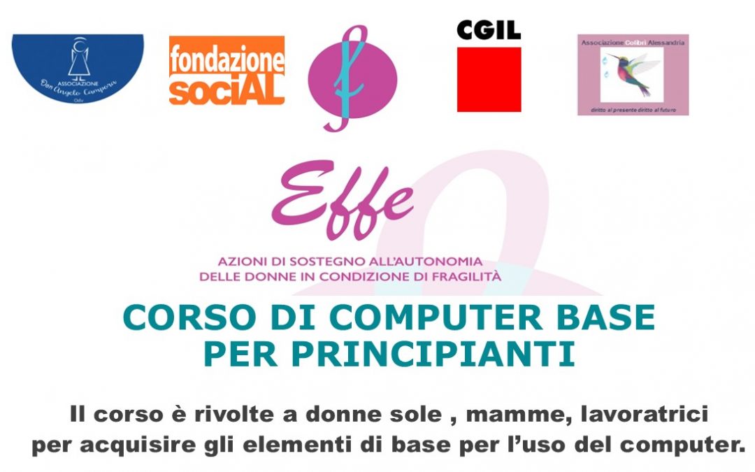Progetto Effe – Donne e alfabetizzazione digitale