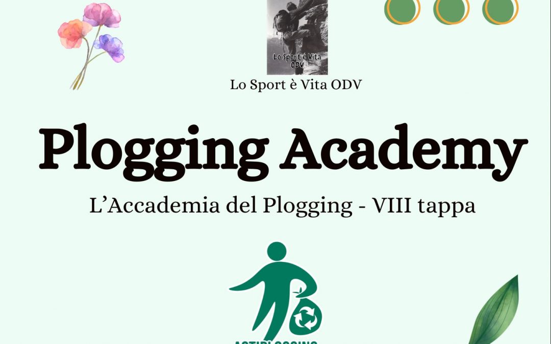 Plogging Academy fa tappa a Sport in piazza e alla Corsa dei Popoli!